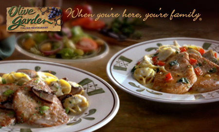 Olive Garden Coupon 4 Off 2 Entrees