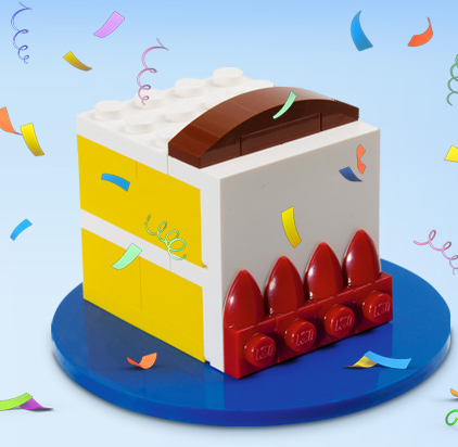 Lego Birthday Cake on Free Lego Birthday Cake With  50 Purchase
