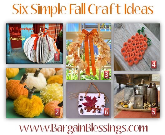 Easy Fall Crafts For Kids To Make