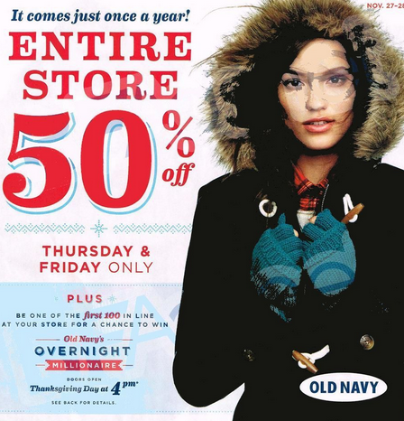 Here are the Old Navy Black Friday Deals for 2014! This yearâ€™s sales ...
